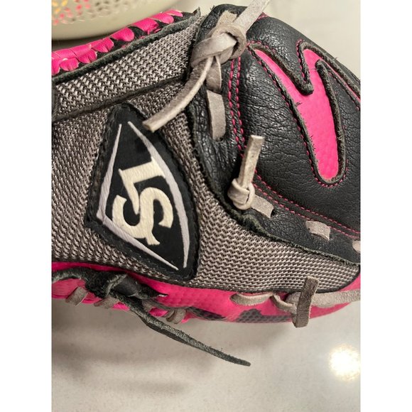 Louisville Slugger Baseball Glove Diva Series DV14-HP 10.5” Left Hand RHT Pink - Picture 3 of 8